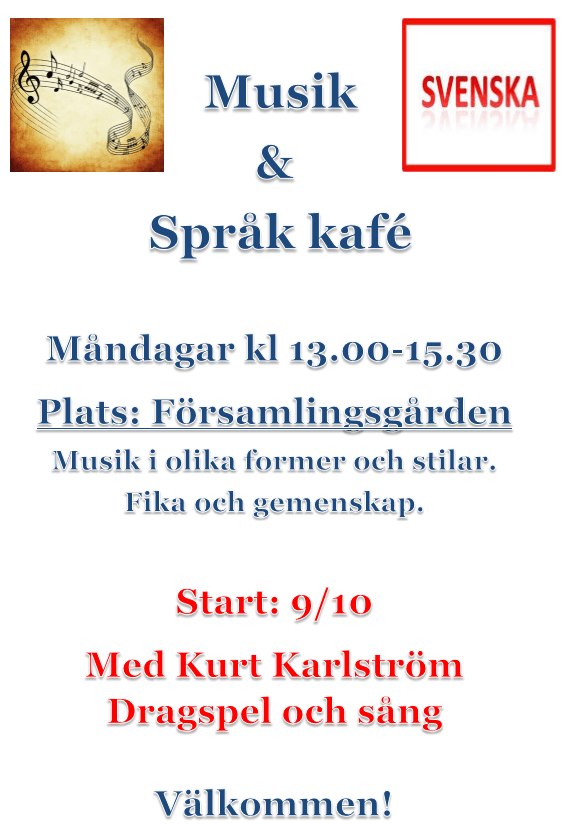 musik och språkkafé